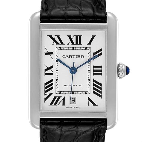 best cartier watch for men|stainless steel cartier watch men's.